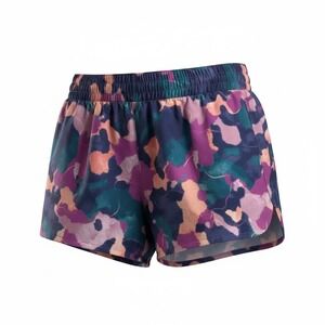 Reebok Reflex Running Shorts Layered Women's L Multi Color Athleisure Wear NWOT